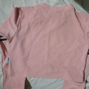 Baby Pink Crop Top