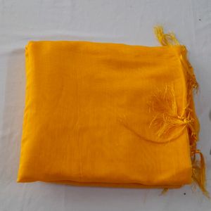 Mustard Casual Saree (Women's)