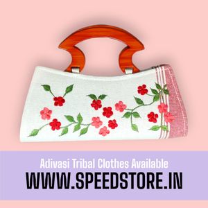 Trandy Embroidered Handbag For Girls