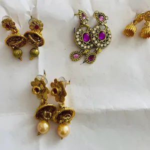 Earrings Set Of 4