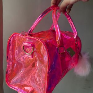 Hamster London Holographic Duffle Bag