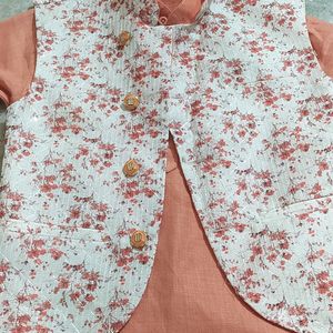 Short Kurta With Jacket