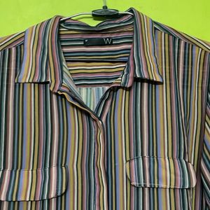 Striped Shirt For Ladies