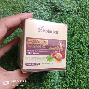 St.Botanica Moraccan Argan Night Cream