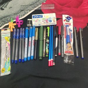 Pens Pencils Colours Kit Set