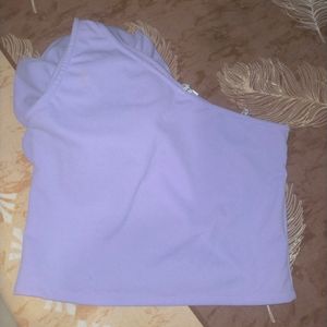 Crop Top ( Lavender)