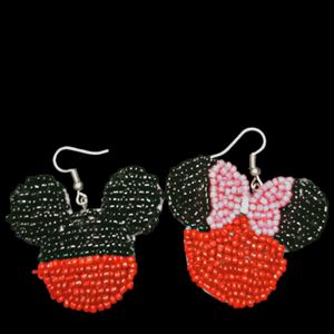 The Mickey N Minnie Mouse Earrings 😍