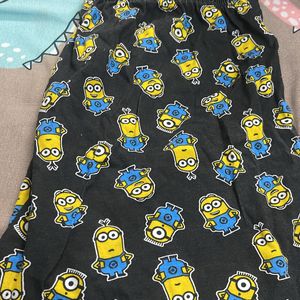 Minions Girls Casual Shorts