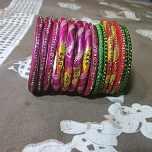 Mix Leha Bangle In Very High Discount