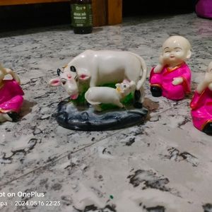 Set Of 4 Laughing Buddha