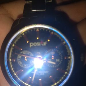 Mens Back Colour Watch