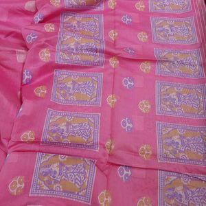 Beautiful Cotton Blend Saari