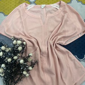 Elegant peach top