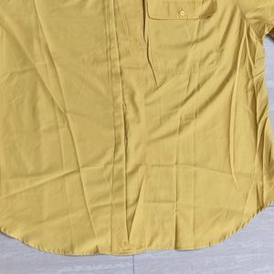 Yellow Oversized Shirt