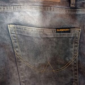 SUPERDRY Denim Jeans With Six Pokets