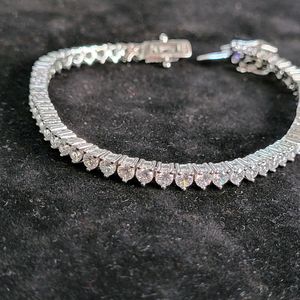 Pure Silver Tennis Bracelet 925