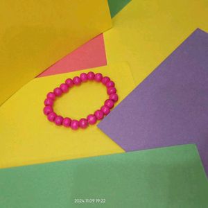 Montclair & Co Pink Beaded Bracelet