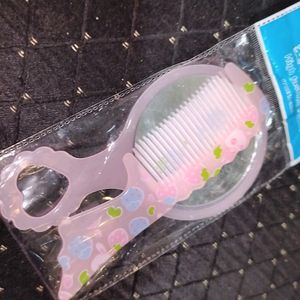 Korean Combo Of Comb And Mirror