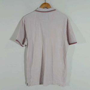 Light Pink Polo T-Shirt For Men's