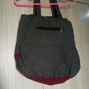 combo of 2 pure cotton handbags