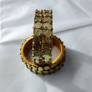 Handcrafted Silk Thread Bangles Set