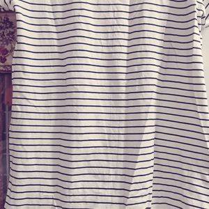 Striped Long T Shirt