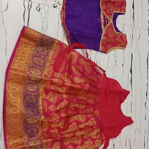 Pattu Banarasi Dress