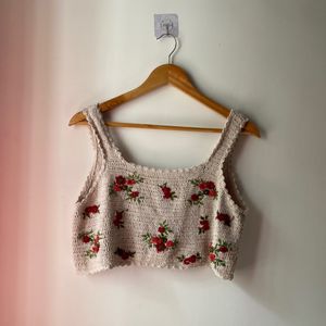 Zara Crochet Beautiful Top 🤍