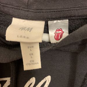 h&m rolling stones hoodie