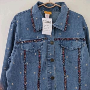 Embroidered Denim Jacket