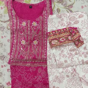 Very Beautiful New Kurti Pant Set Sirf 450 rs mein