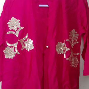 Jacket Style New Kurta