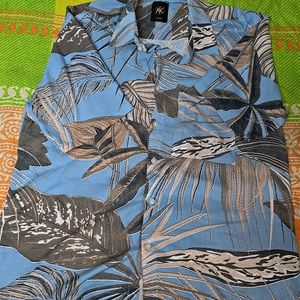 Sky Blue Beach Wear Shirt