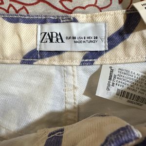 Zara High-Rise Ankle Length Jeans