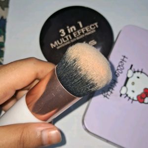 mars compact with makeup and blusher brush