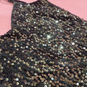 Sequined Party Mini Dress