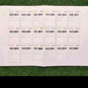 Pack Of 12 Sticky Shipping Labels