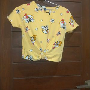 Mickey Mouse Crop Top