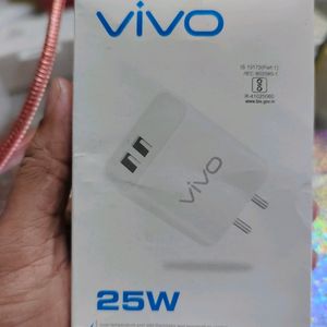 Vivo 25w  Dual Usb Adaptor