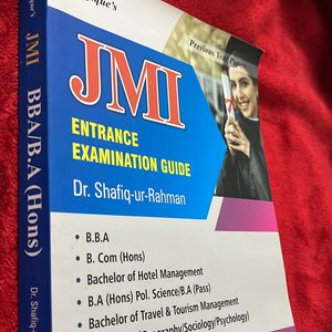 JMI ENTRANCE EXAMINATION GUIDE