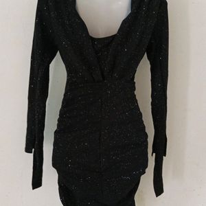 SEXY BLACK SIMMARY BODYCON