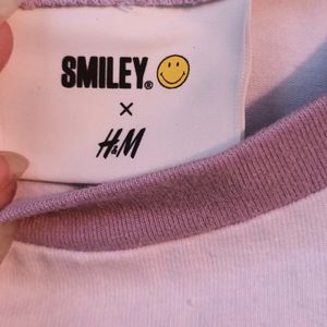 Y2k Pinterest-y H&M x Smiley Cropped Tank Top