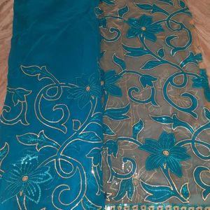 Saree With Face Kit