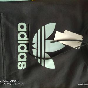 Men's Kangaroo pocket hoodie Adidas Logo Printed