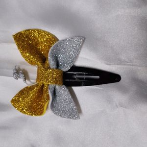 Butterfly Glitter Clip