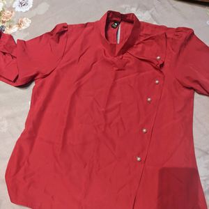 Beautiful Brand New Red Top