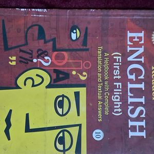 First Flight English Book Class 10th CBSE