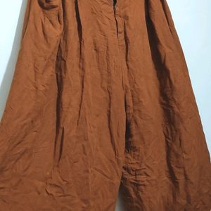 Brown 🟤 Type Plazo Pant For Girl Or Women