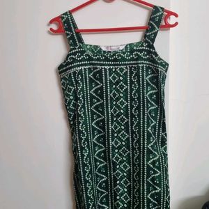 Reselling Bottle Green Bhandhani Kurta