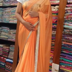 Saree Set (With Jewellery, 2 Blouse Pc, Shapewear)